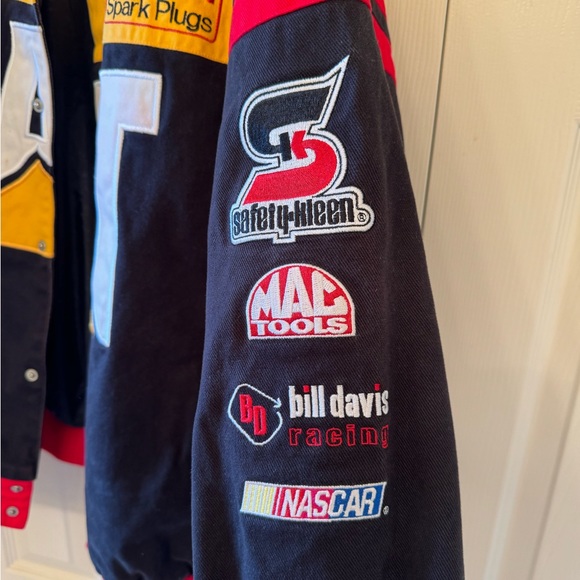 Vintage Ward Burton Bill Davis Racing NASCAR Jacket - Picture 7 of 8
